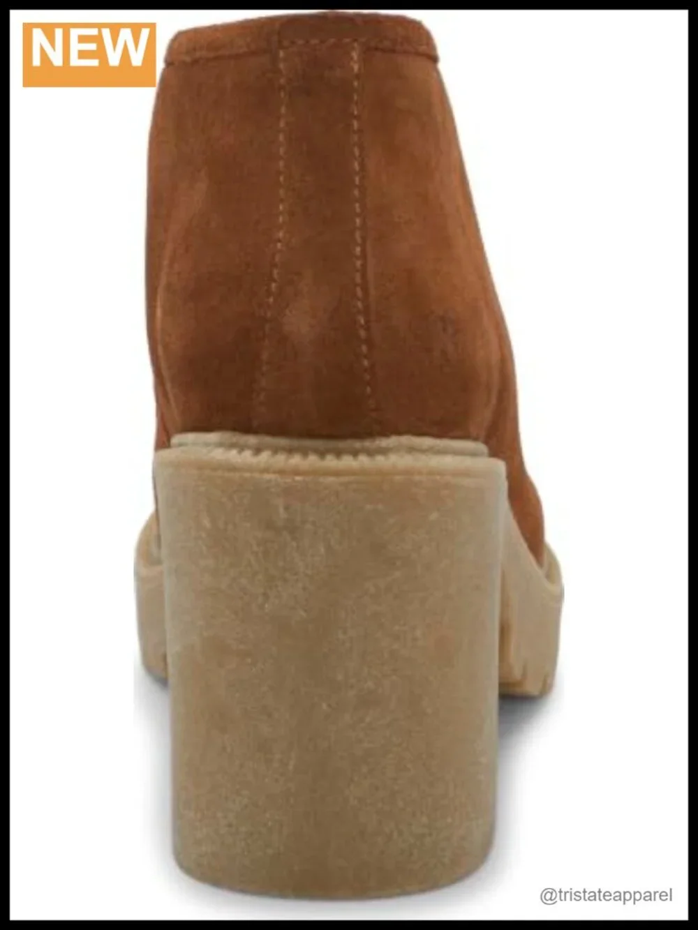 Lucky Brand Women's Hollia Lace-up Ankle Bootie Suede Block Heel
